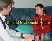 the Ronald McDonald House